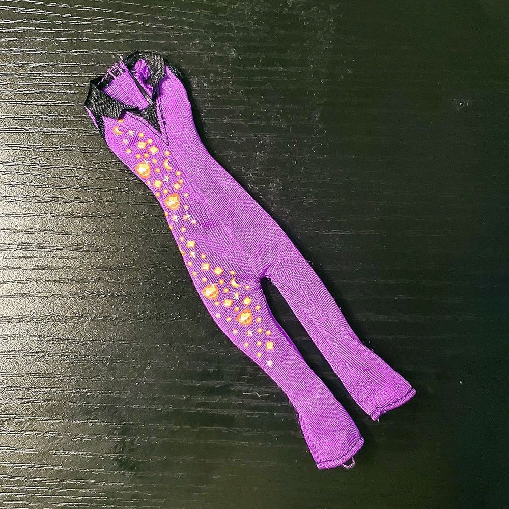 MONSTER HIGH Music Festival Clawdeen Wolf Purple Jumpsuit